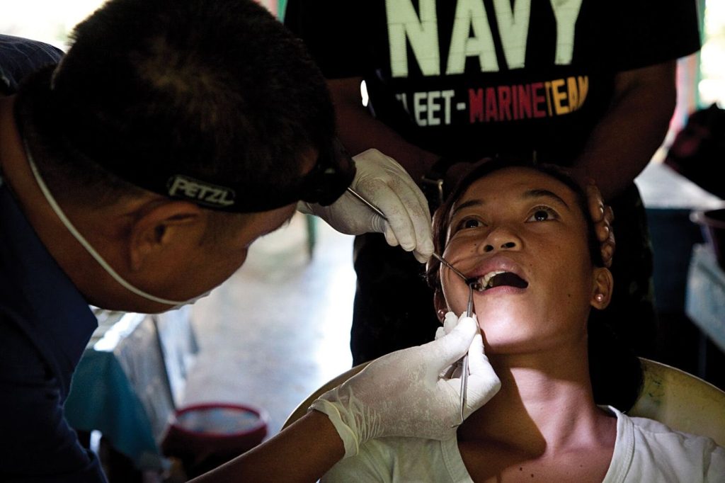 doctor discussing screening options with patient